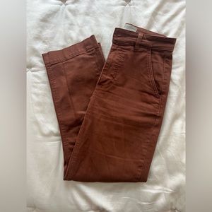 ON SALE🛍️ EVERLANE cropped rusty brown pants
